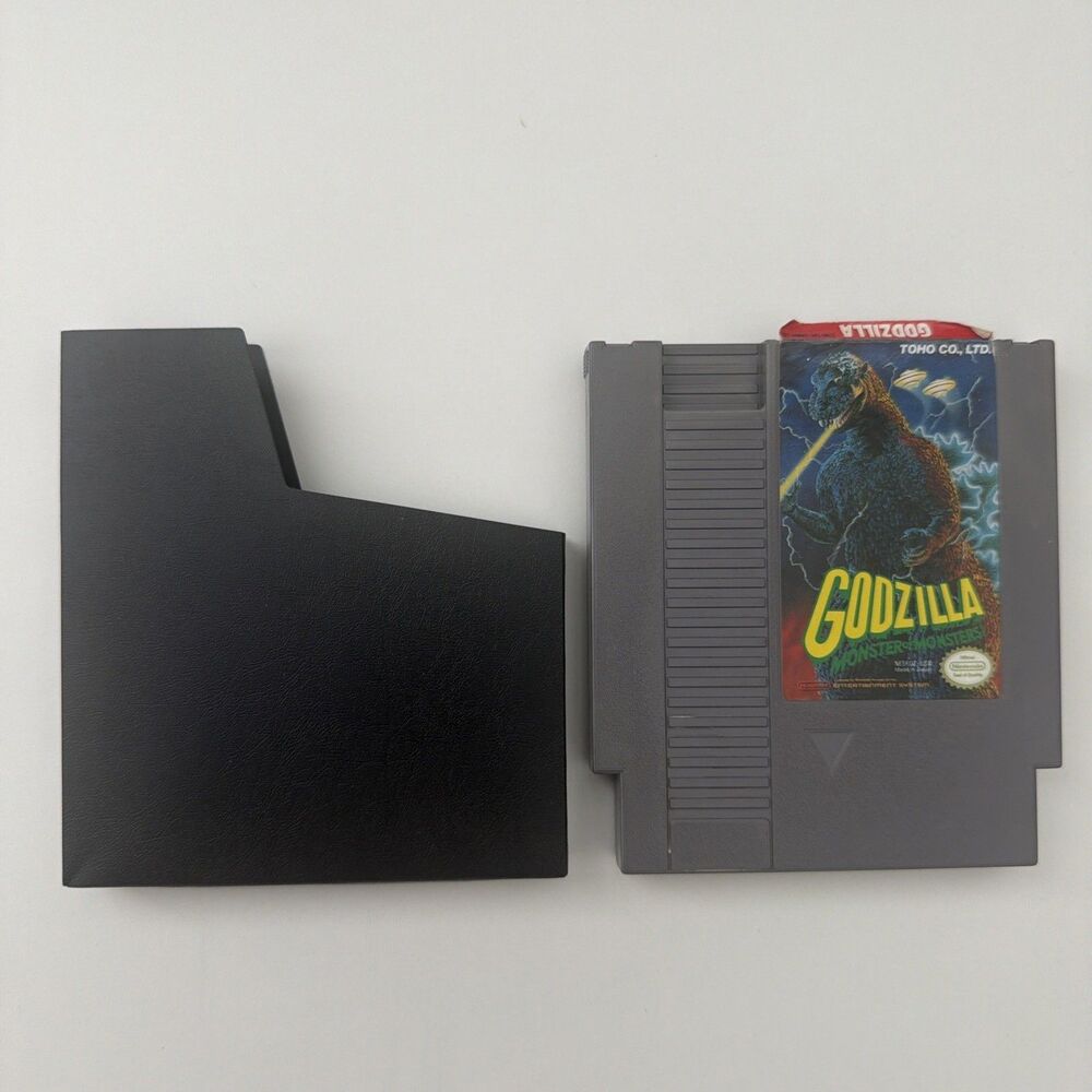Godzilla Monster of Monsters NES Nintendo Authentic Tested Working Cartridge